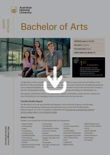 Bachelor of Arts flyer