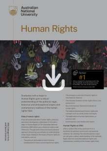 Human Rights discipline flyer
