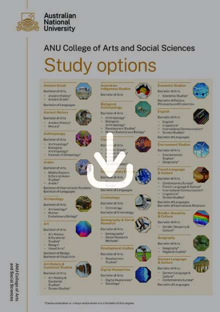Study Options flyer