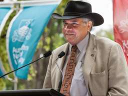 2009 Australian of the Year and ANU National Centre for Indigenous Studies Director,. Prof Mick Dodson