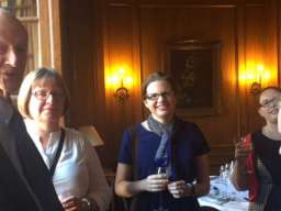 ANU alumni share stories at a recent dinner in Brussels