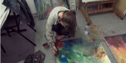 School of Art students and Painting Workshop