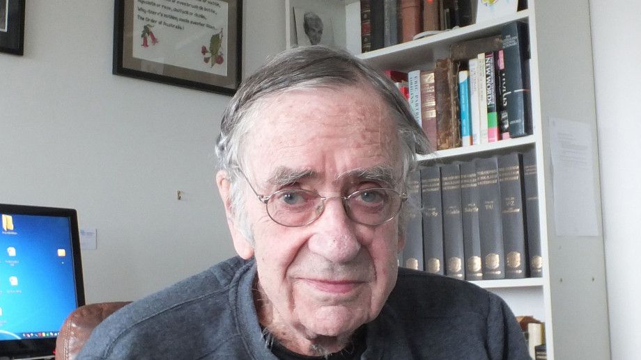  Emeritus Professor Ken Inglis AO. Image: Dr Seumas Spark.
 