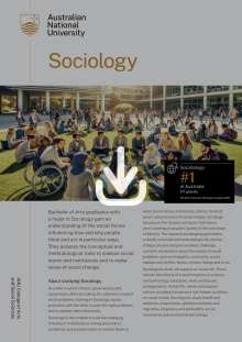 Sociology discipline flyer
