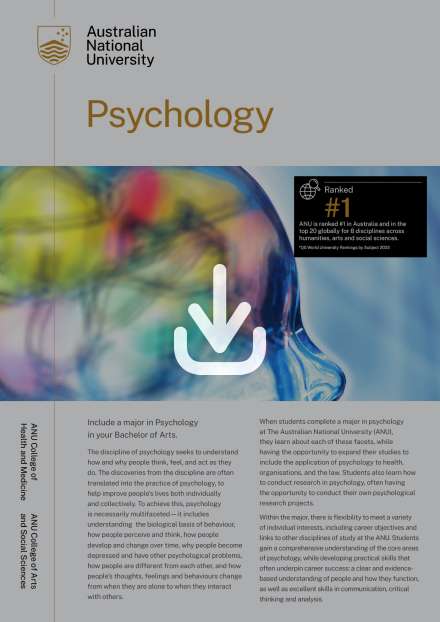 Psychology flyer