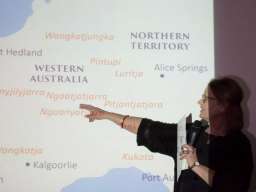 Dr Inge Kral explains the Ngaanyatjarra region of Western Australia