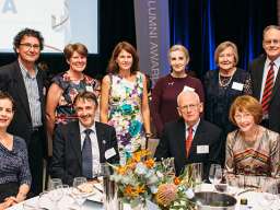Table with CASS dinner attendees