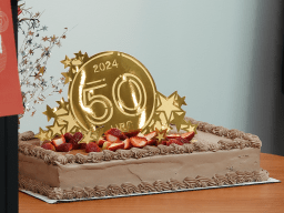 50th anniversary cake