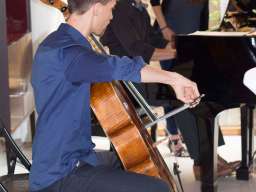 ANU music students at the 2015 Swiss Prize reception