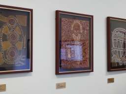 Artwork from CAEPR classroom at ANU