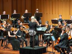 Image: ANU Orchestra 2024. Photo by Yun Hu
