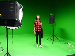 Republic Polytechnic lecturer Julia Sim in the School of Art green room