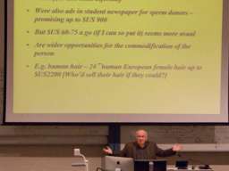 'Philosophy-Selling yourself' presented by Dr Jeremy Shearmur