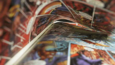 Comic Book Pages. Image by SOFI (Adobe Stock)