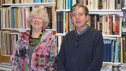  Dr Julie Finlayson and Professor Nicolas Peterson.
 