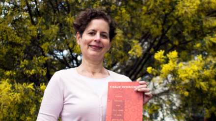  Professor Catherine Waldby is thrilled her Tissue Economies book has inspired an international conference in China. Image: Paris Lord/ANU 