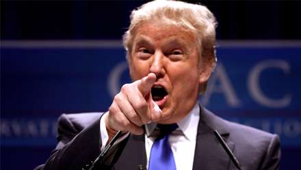  Donald Trump speaking at CPAC 2011 in Washington, D.C. Image: Gage Skidmore/Flickr
 