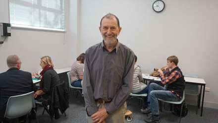  Patji-Dawes award winner Dr John Giacon. Image: ANU.
 