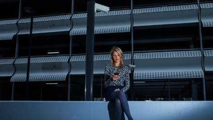  Dr Emmeline Taylor, co-author of Surveillance Futures. Image: Stuart Hay/ANU
 