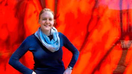 Canadian researcher, Dr Holly Ann Garnett, has been fascinated by political science since her childhood. Image: Kirsten Lampl. 