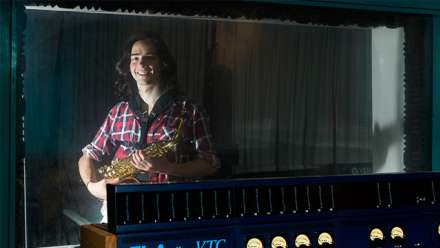  Hugo Lee. Image: Stuart Hay, ANU.
 