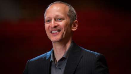  New Head of the School of Music, Professor Ken Lampl. Image: Stuart Hay/ANU
 