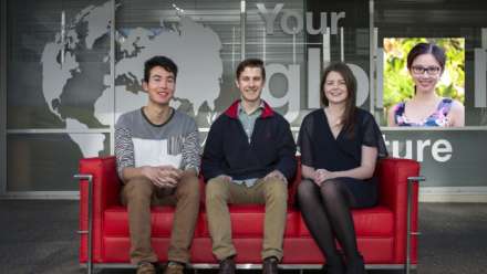  Meredith Li (insert) and her fellow ANU students will study for a semester in Asia from early 2017. Images: supplied
 