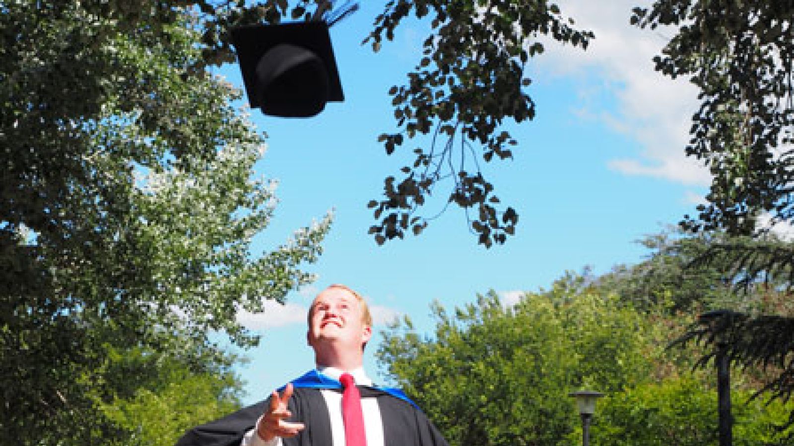  Ben Duggan on graduation day.
 