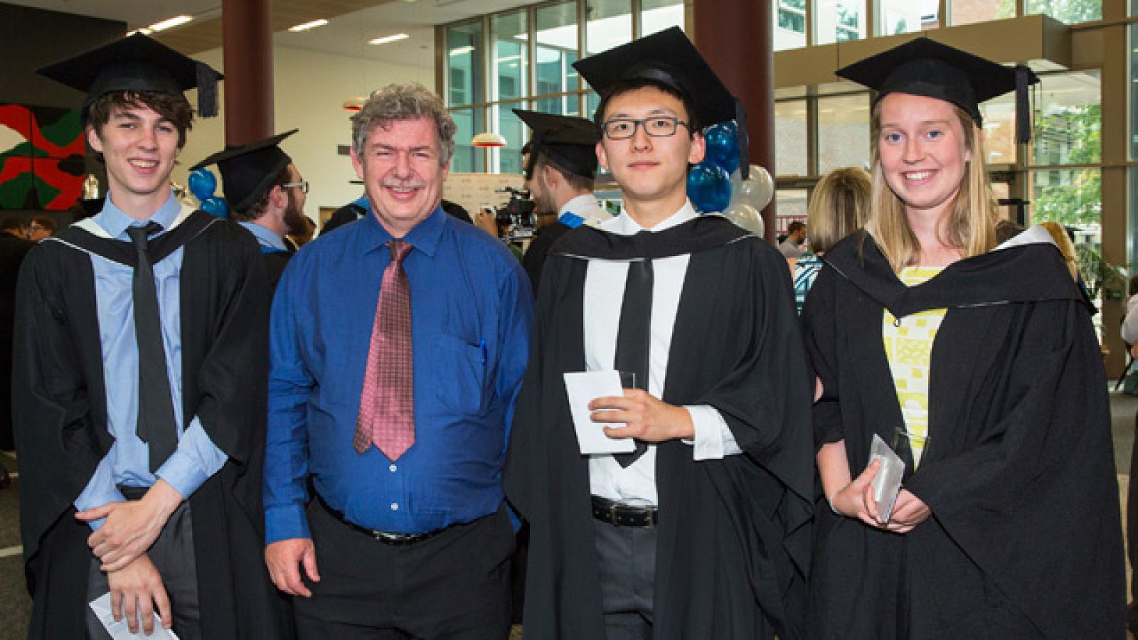 Celebrating a successful end to studies at ANU. Image: David Paterson/Dorian Photographics