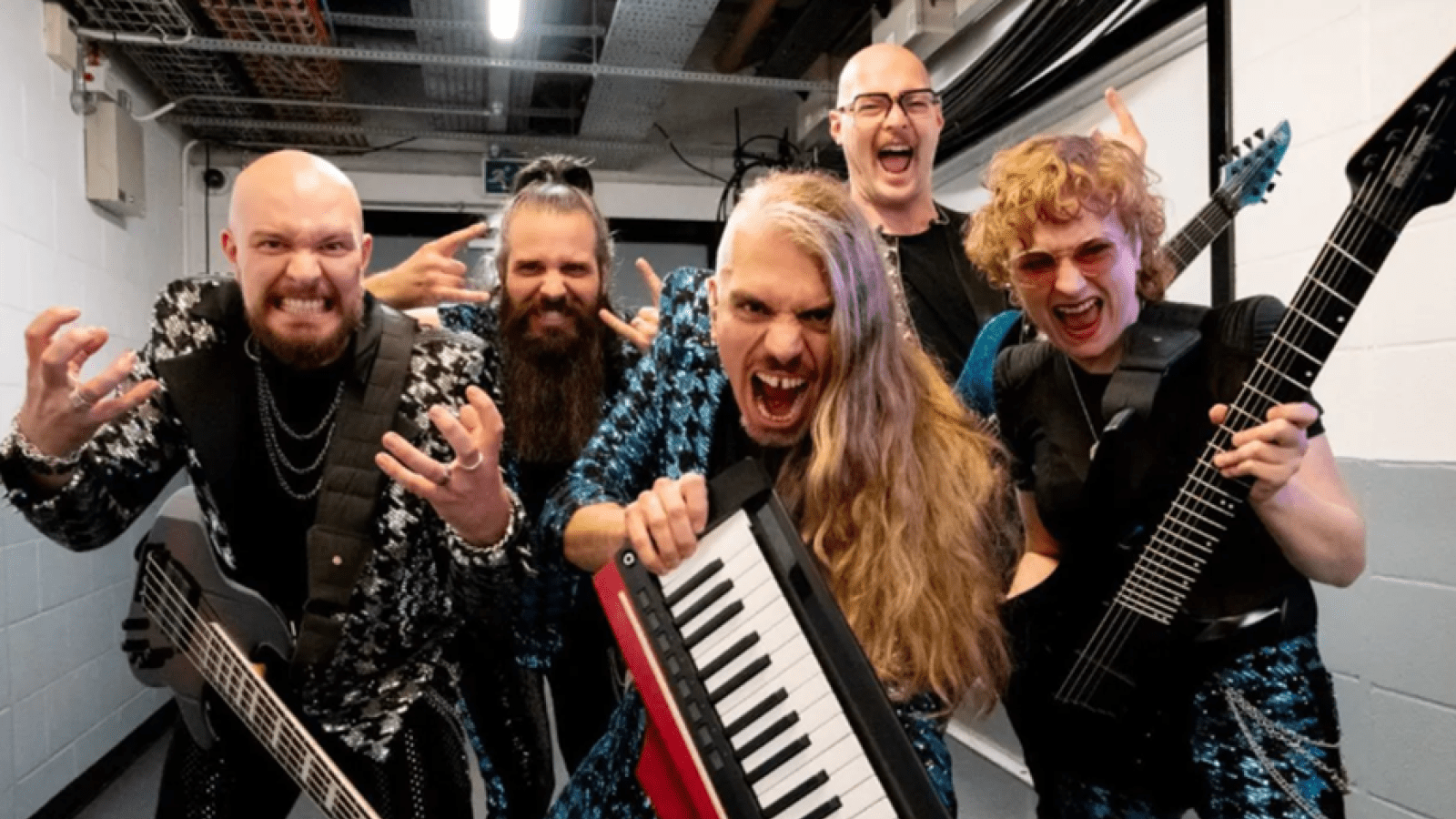 Voyager is representing Australia in the 2023 Eurovision final. Photo: Chloe Hashemi/EBU