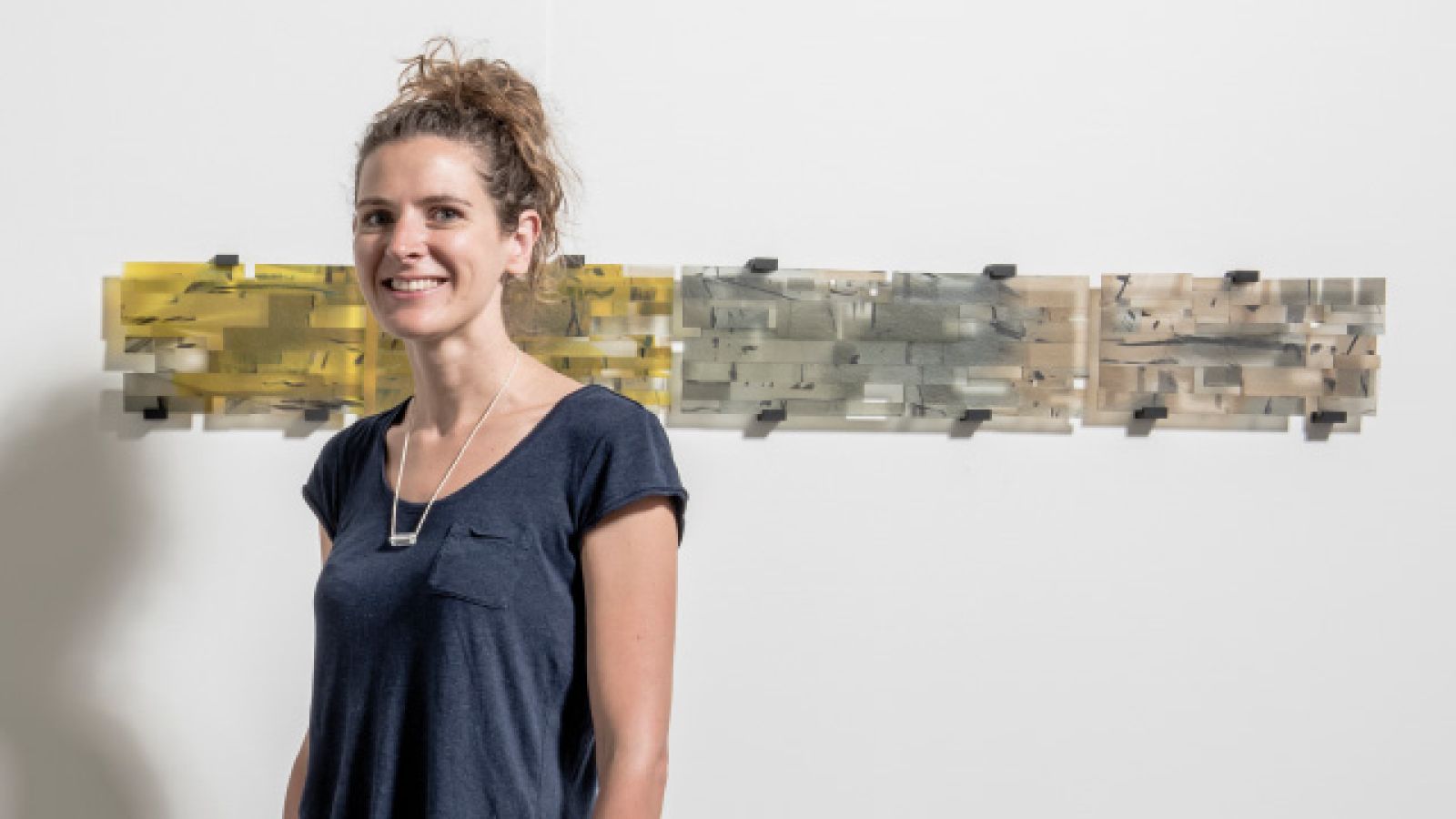 July 2016 CASS Graduation student speaker, Hannah Gason, Bachelor of Visual Arts (Glass) Hons. '16. Image: Greg Piper