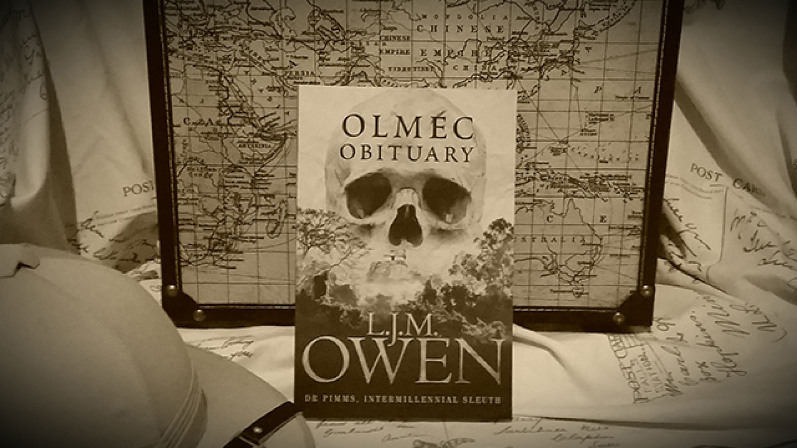 A copy of Olmec Obituary. Image supplied by LJ Owen.
