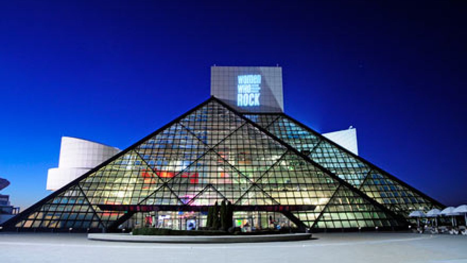 The Rock and Roll Hall of Fame and Museum in Cleveland, Ohio. Photo by Tony Fischer on flickr.