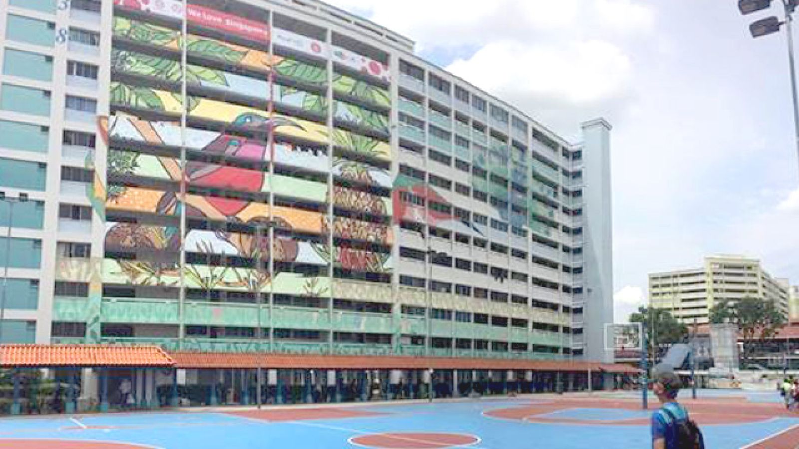 Artist and ANU alumnus Tan Haur receives award for this colourful tower project.