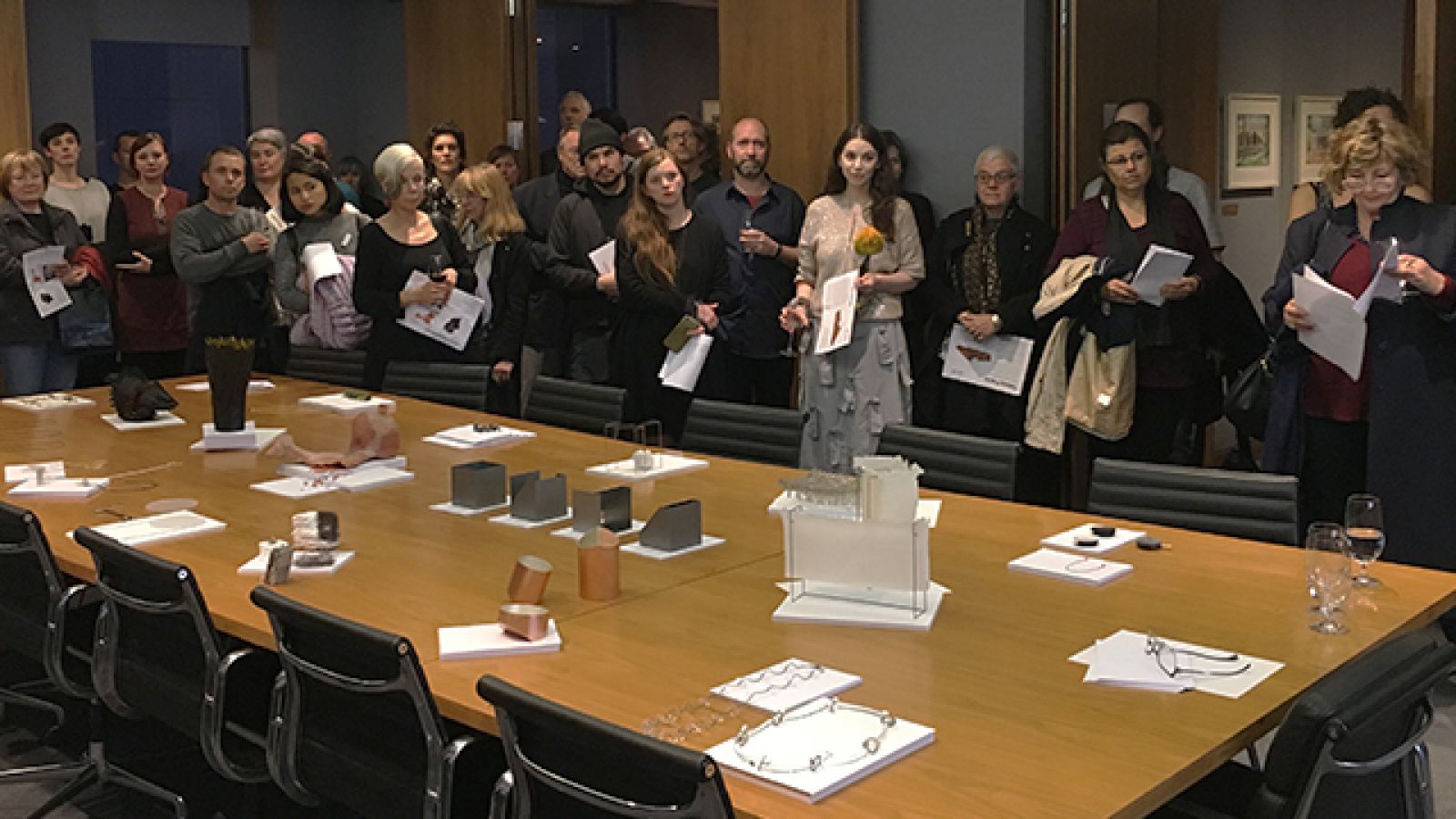 Guests at the launch of Talking Points at ANU House, Melbourne. Image: Jieh-Yung Lo